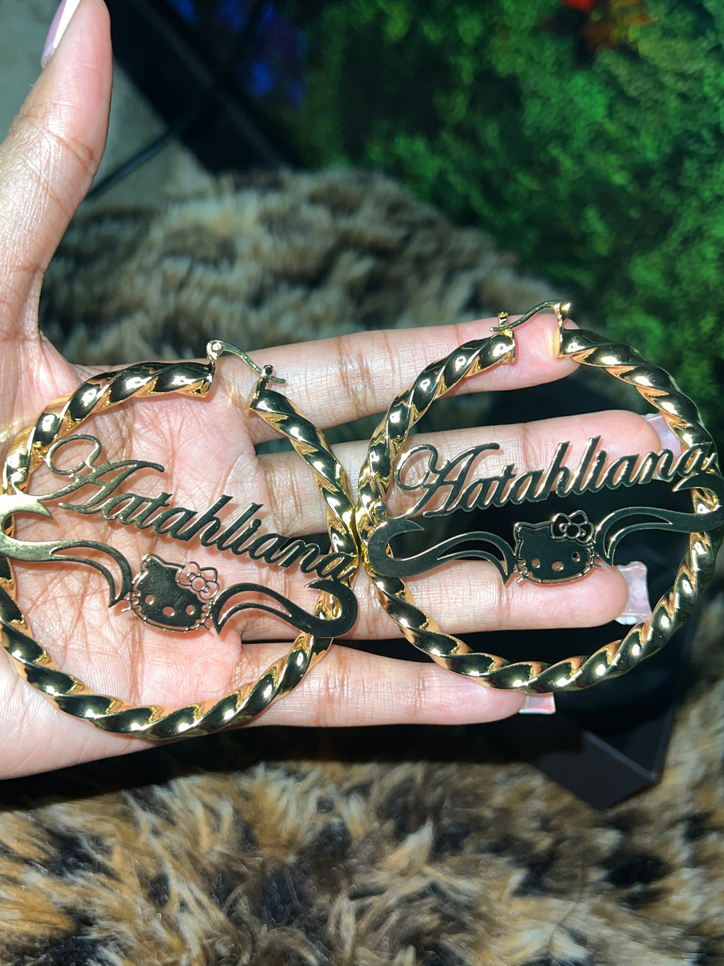 Custom HK or BOOP name hoops