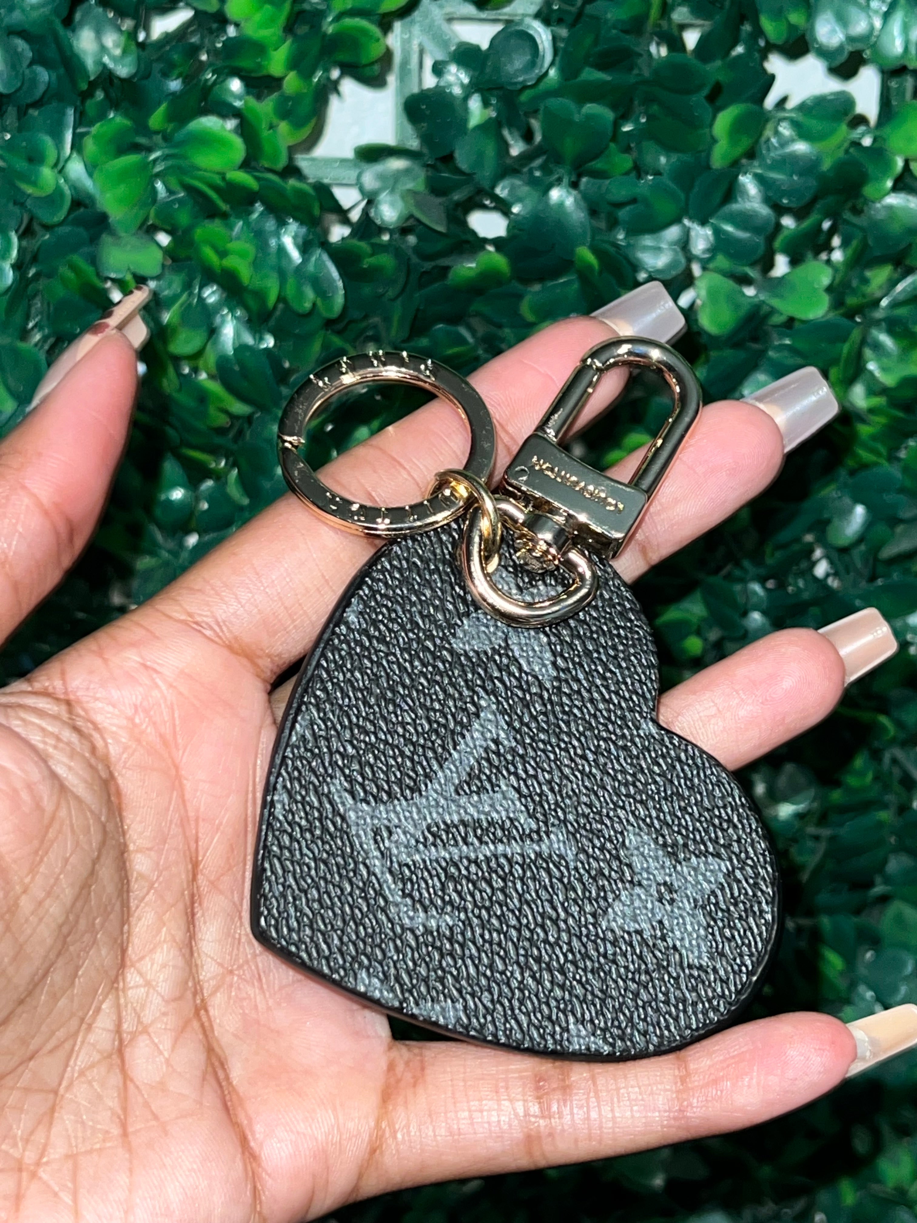 Heart keychain/bag charms