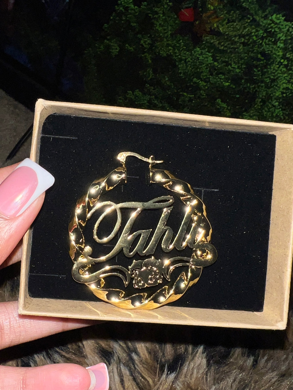 Custom HK or BOOP name hoops