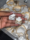 CC earrings