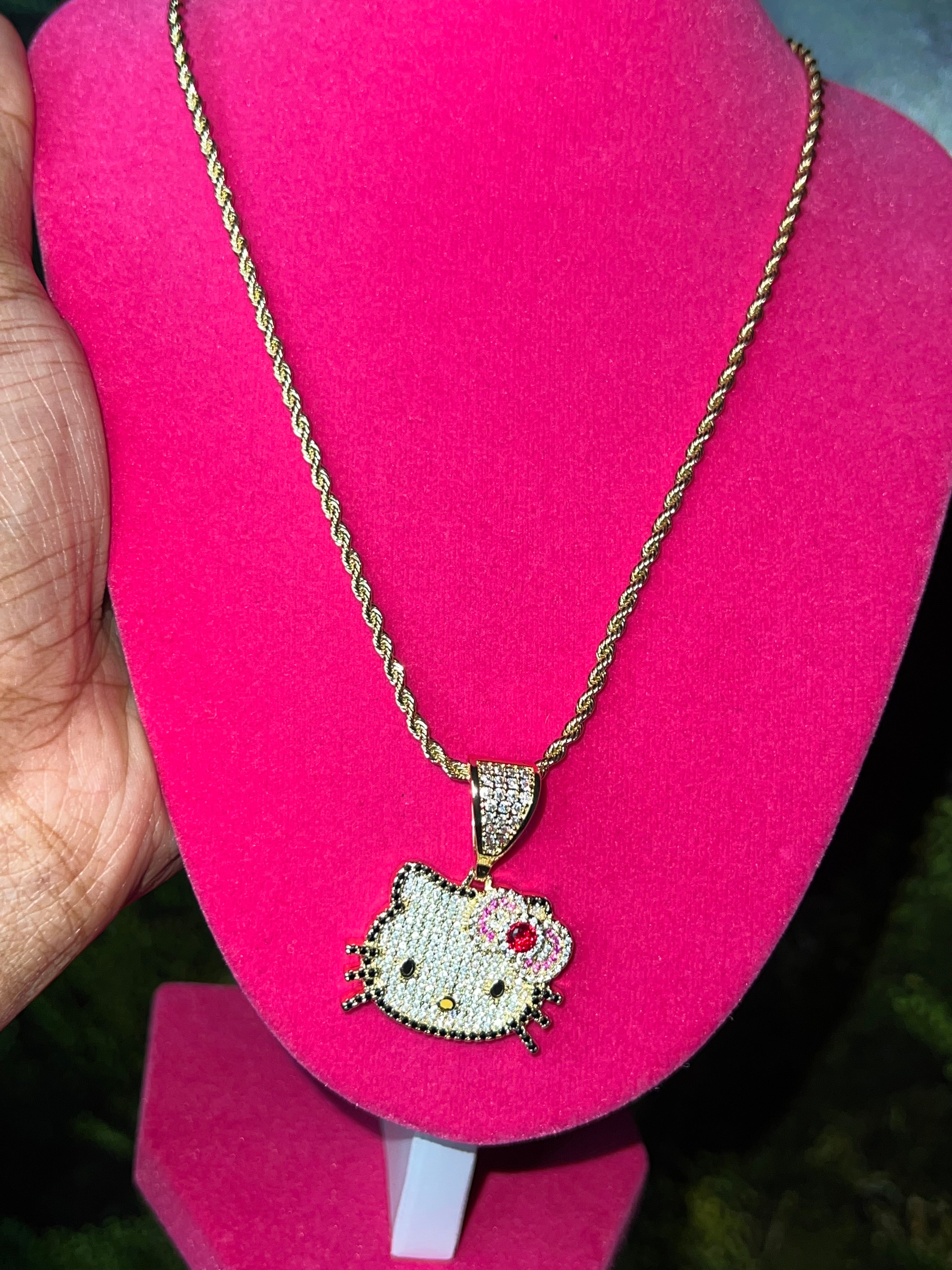 Small Bling HK necklace