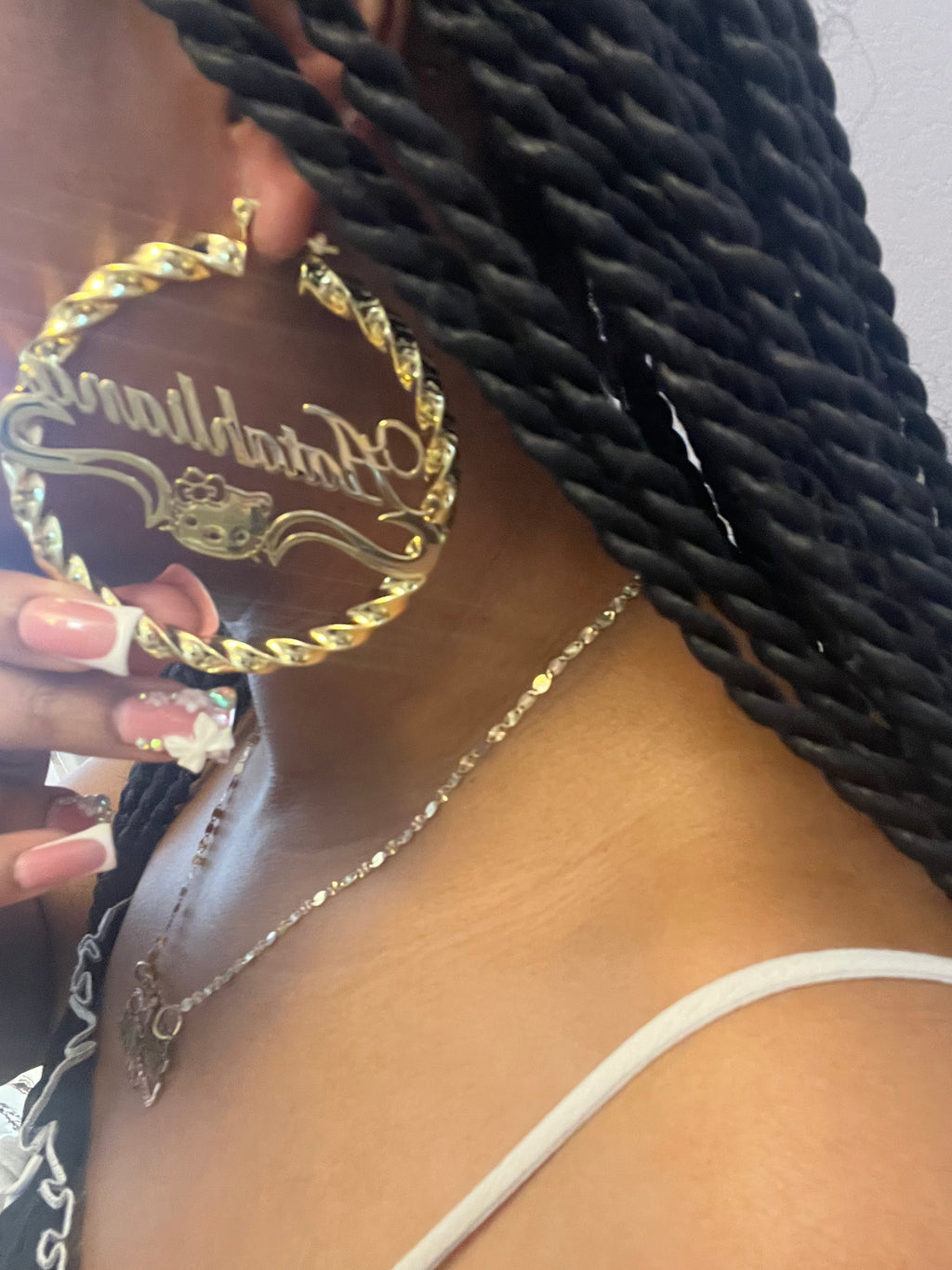 Custom HK or BOOP name hoops