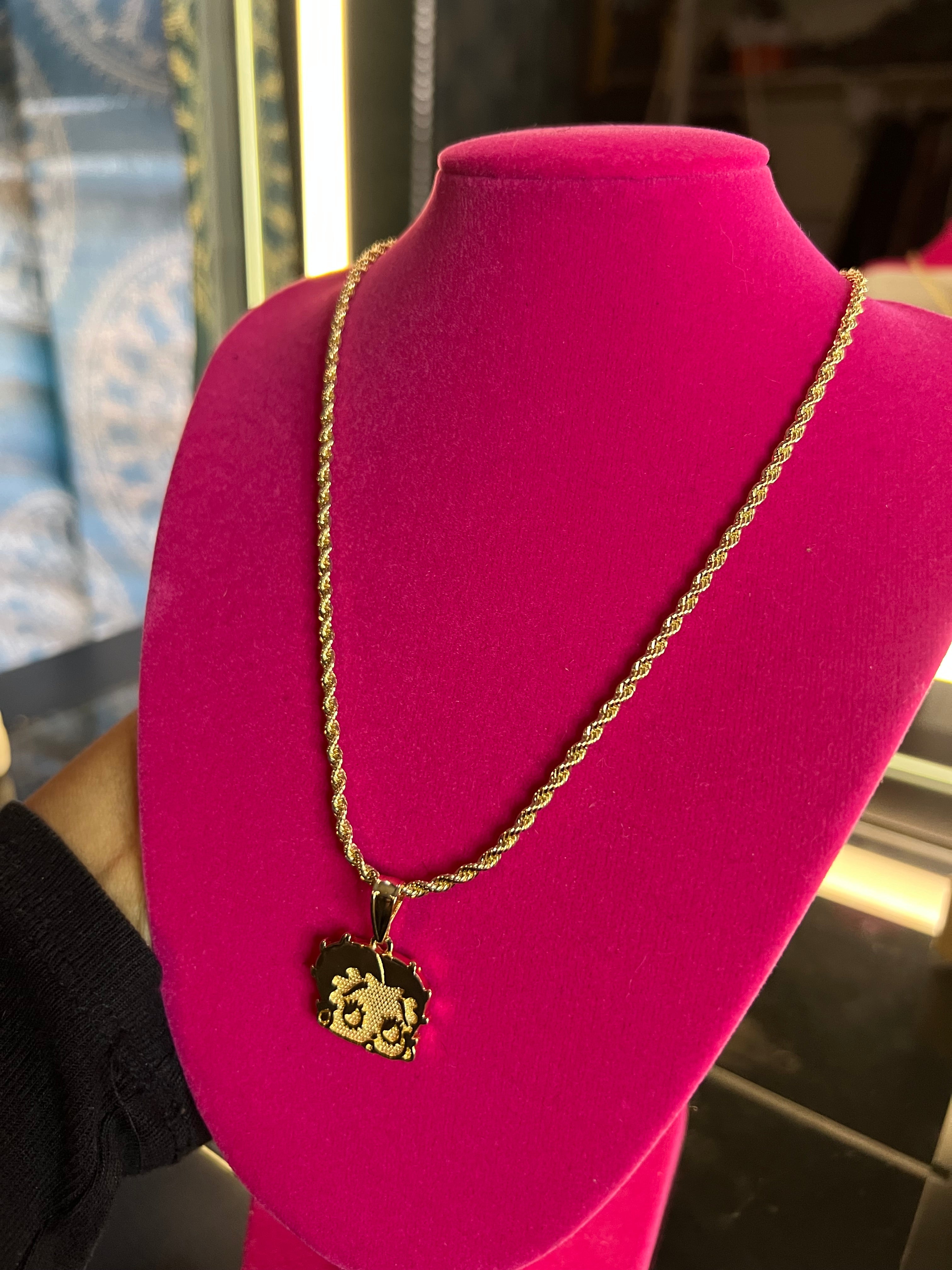 BB necklace rope chain