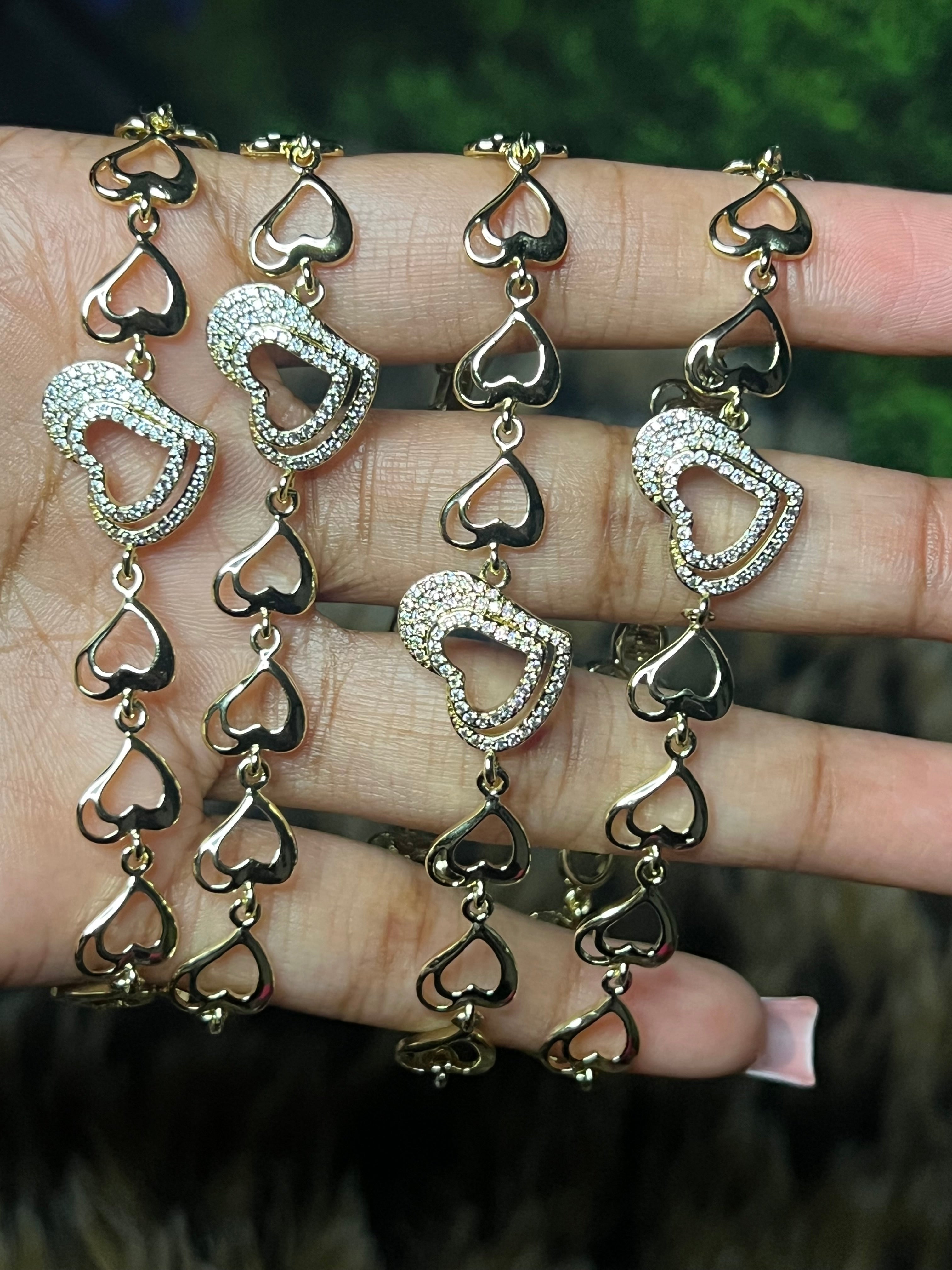 Multi Heart bracelet