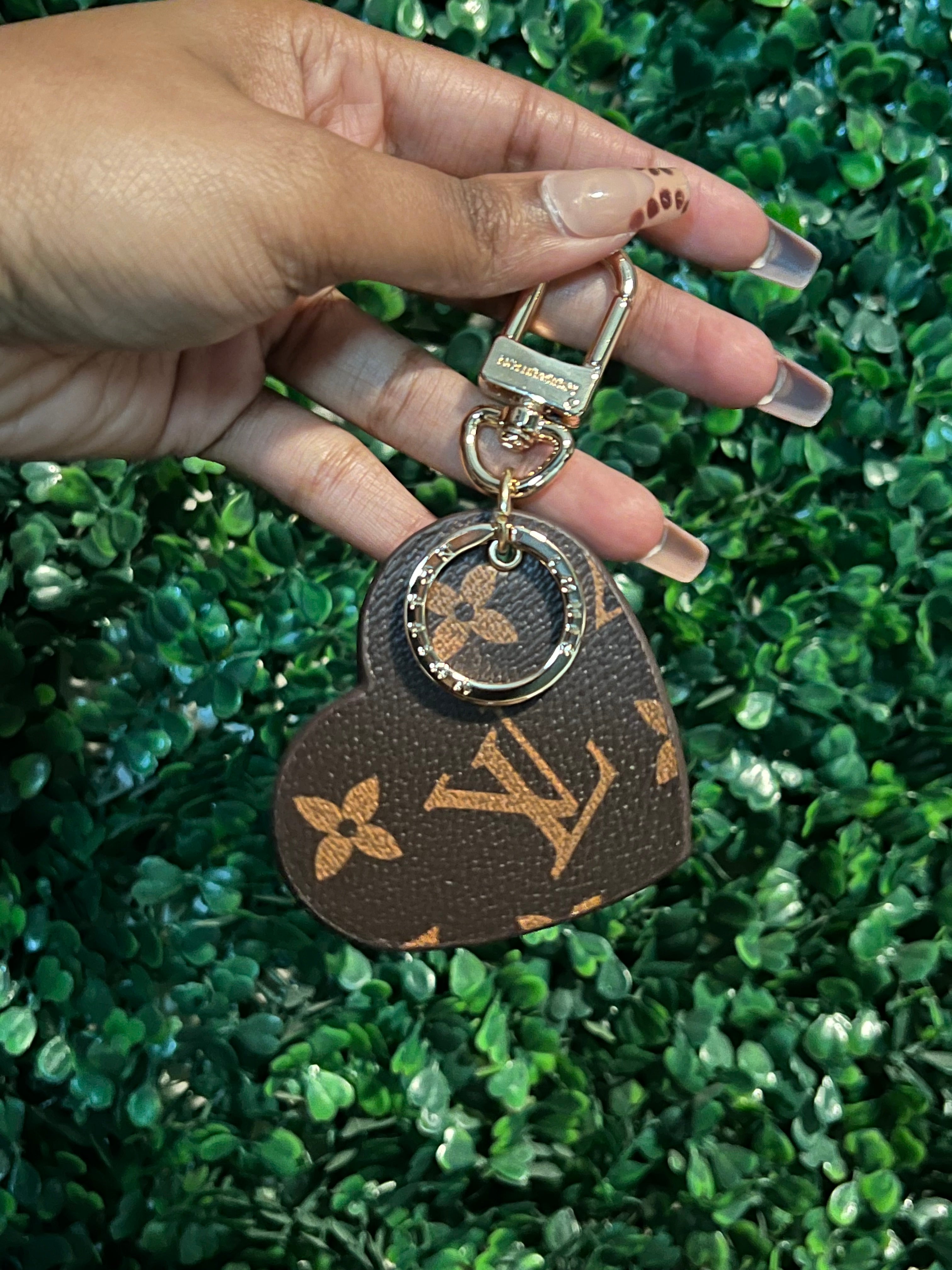 Heart keychain/bag charms