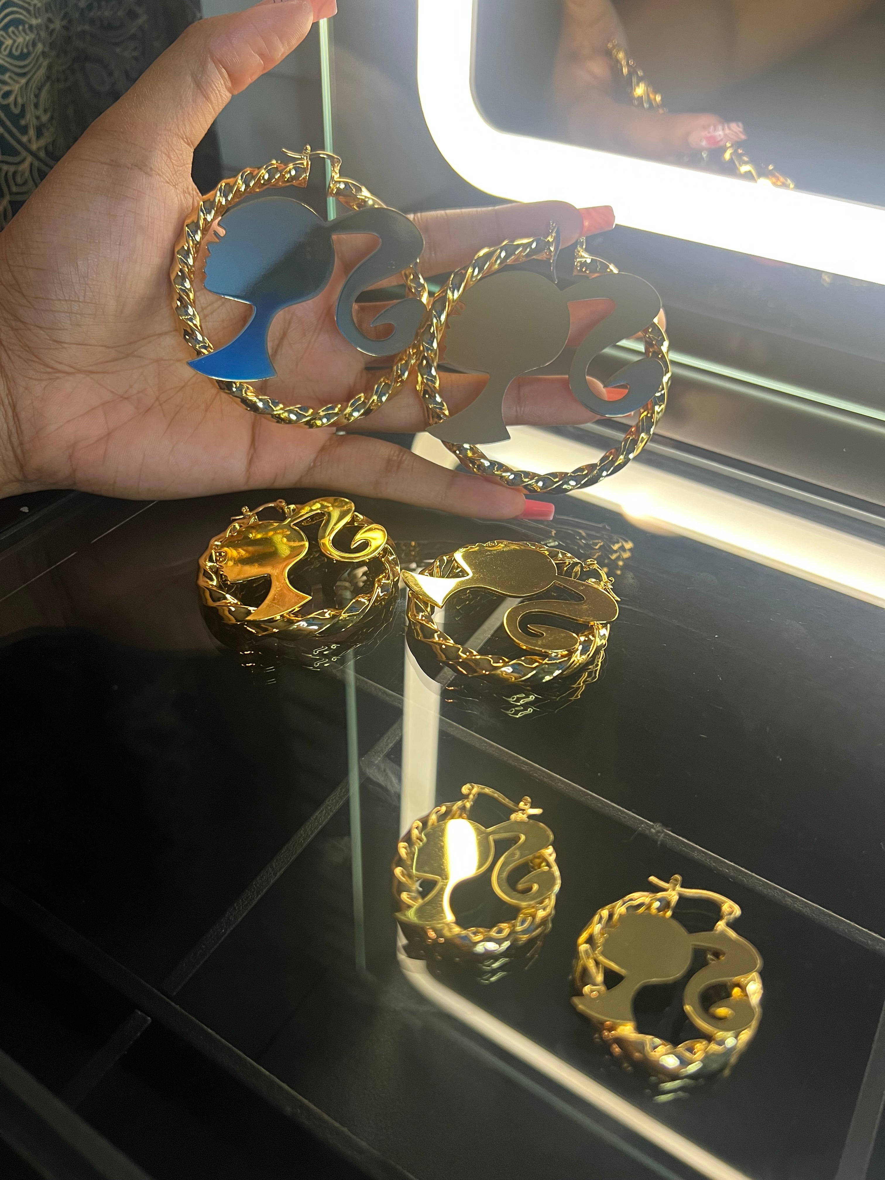 Barbie hoops