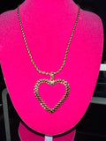 Rolex heart necklace