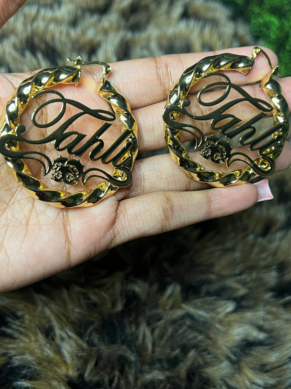 Custom HK or BOOP name hoops