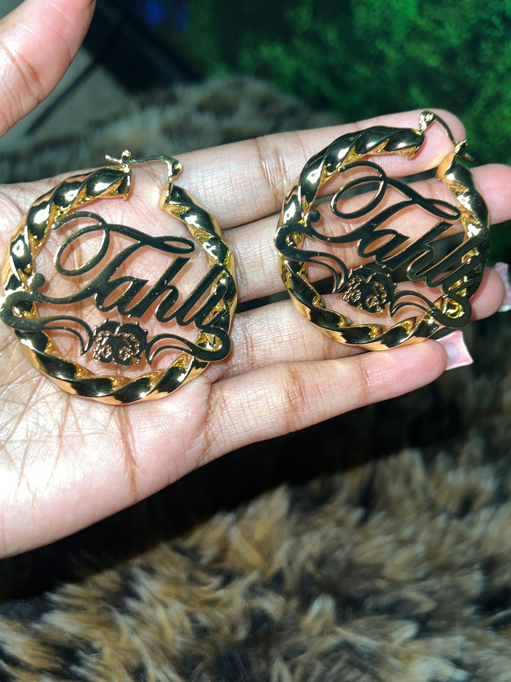 Custom HK or BOOP name hoops