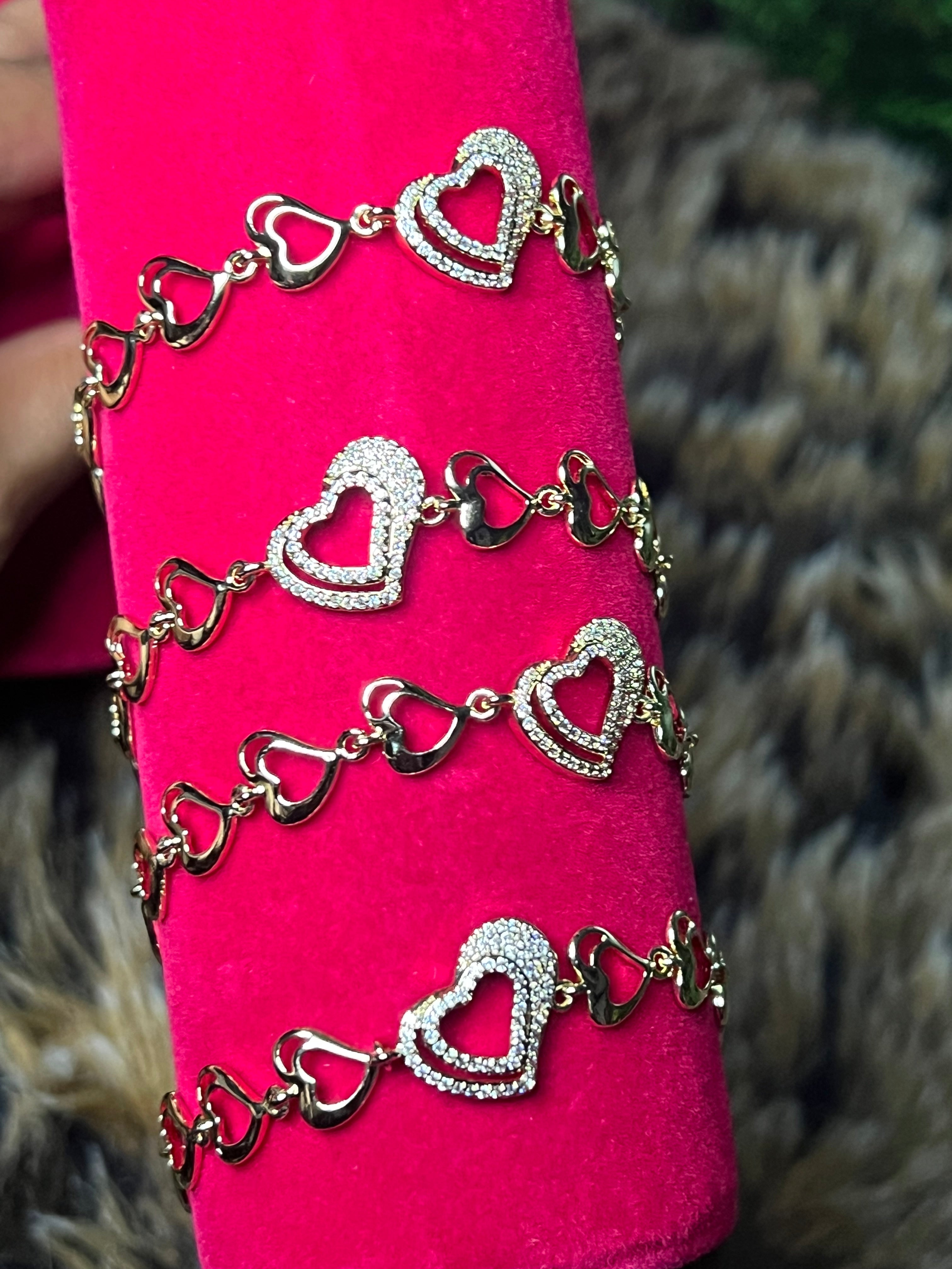 Multi Heart bracelet