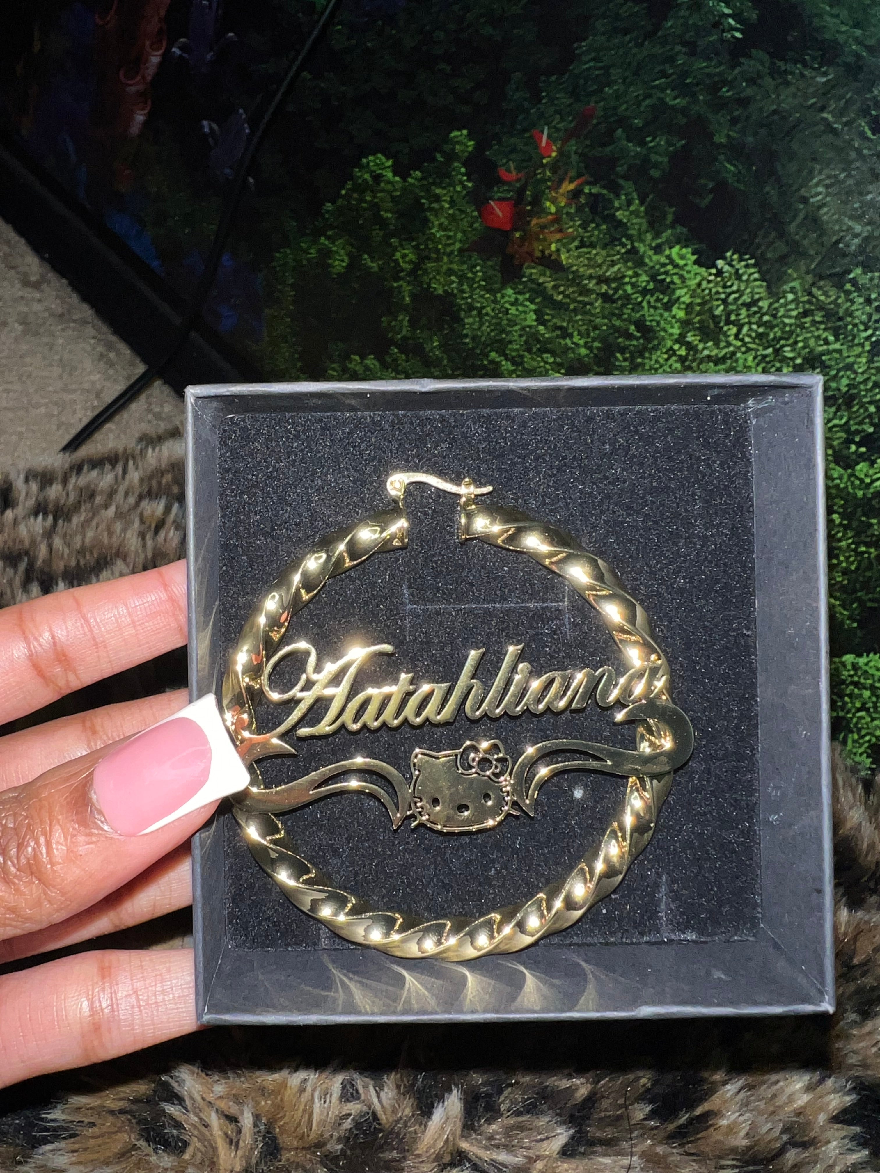 Custom HK or BOOP name hoops