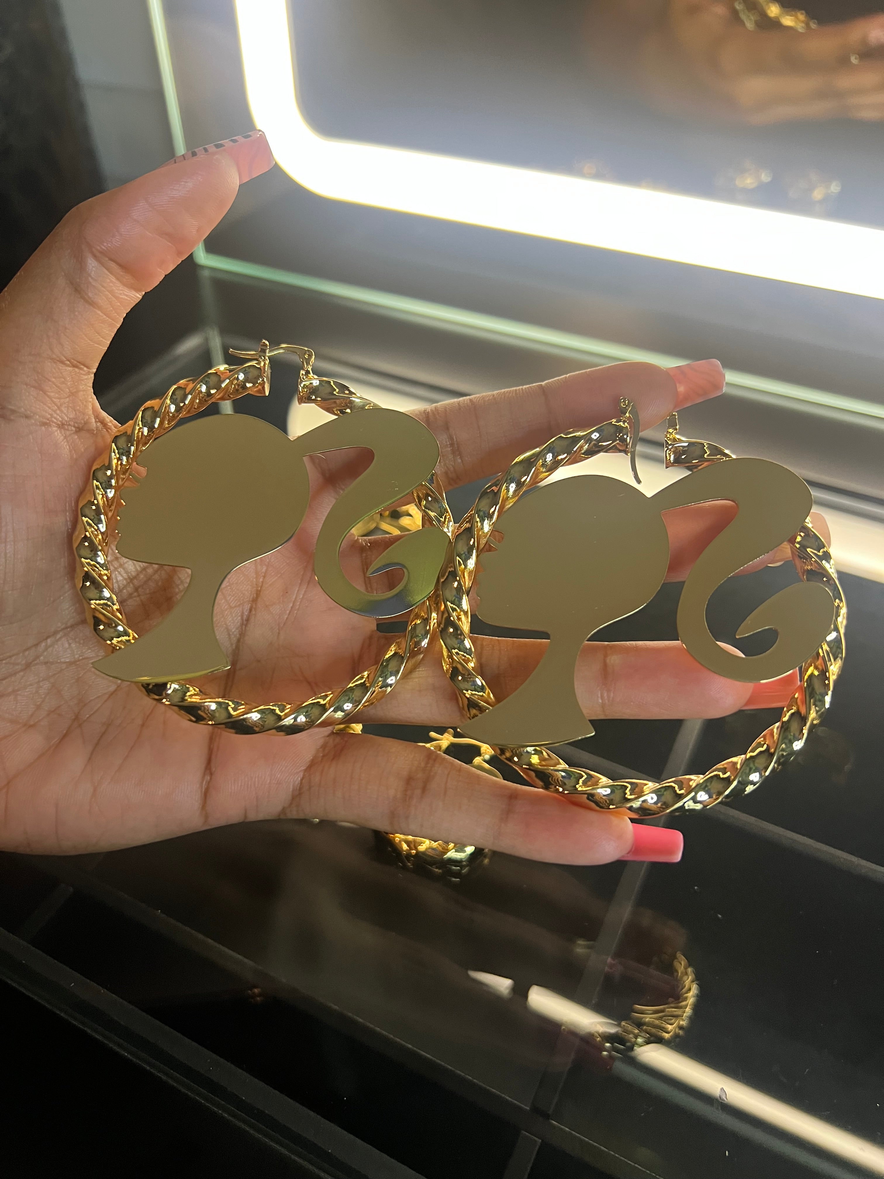 Barbie hoops
