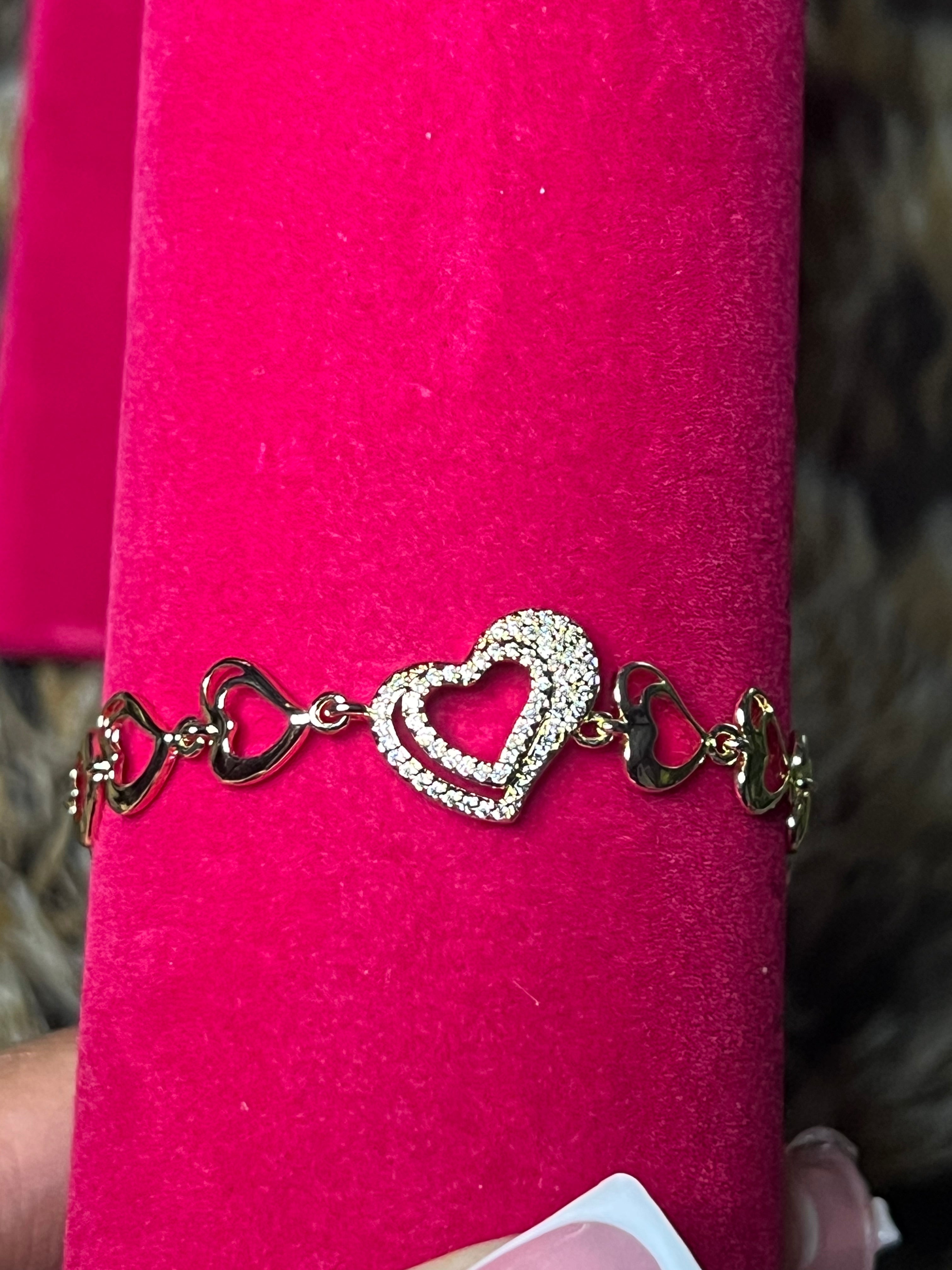 Multi Heart bracelet
