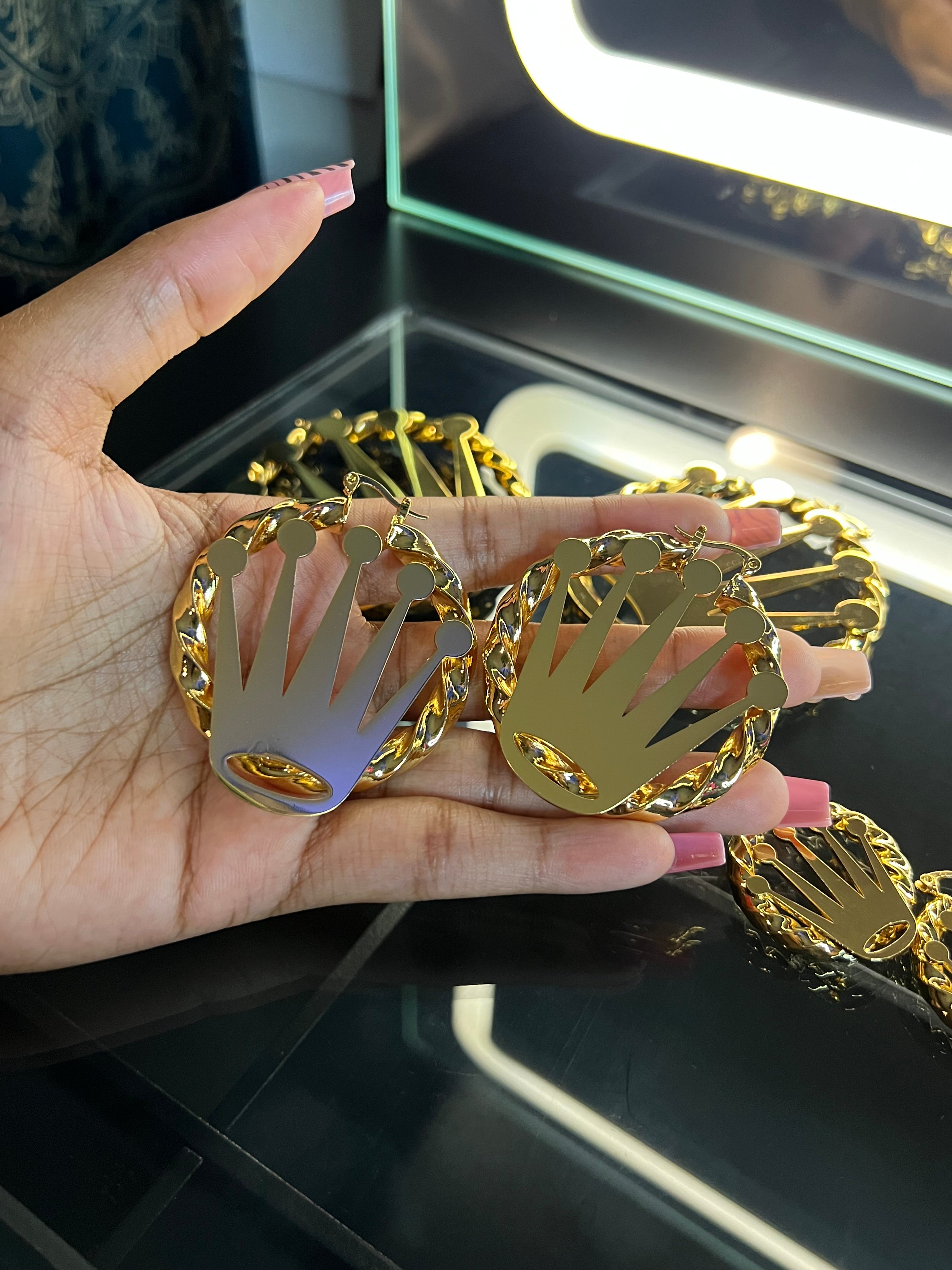 Crown hoops