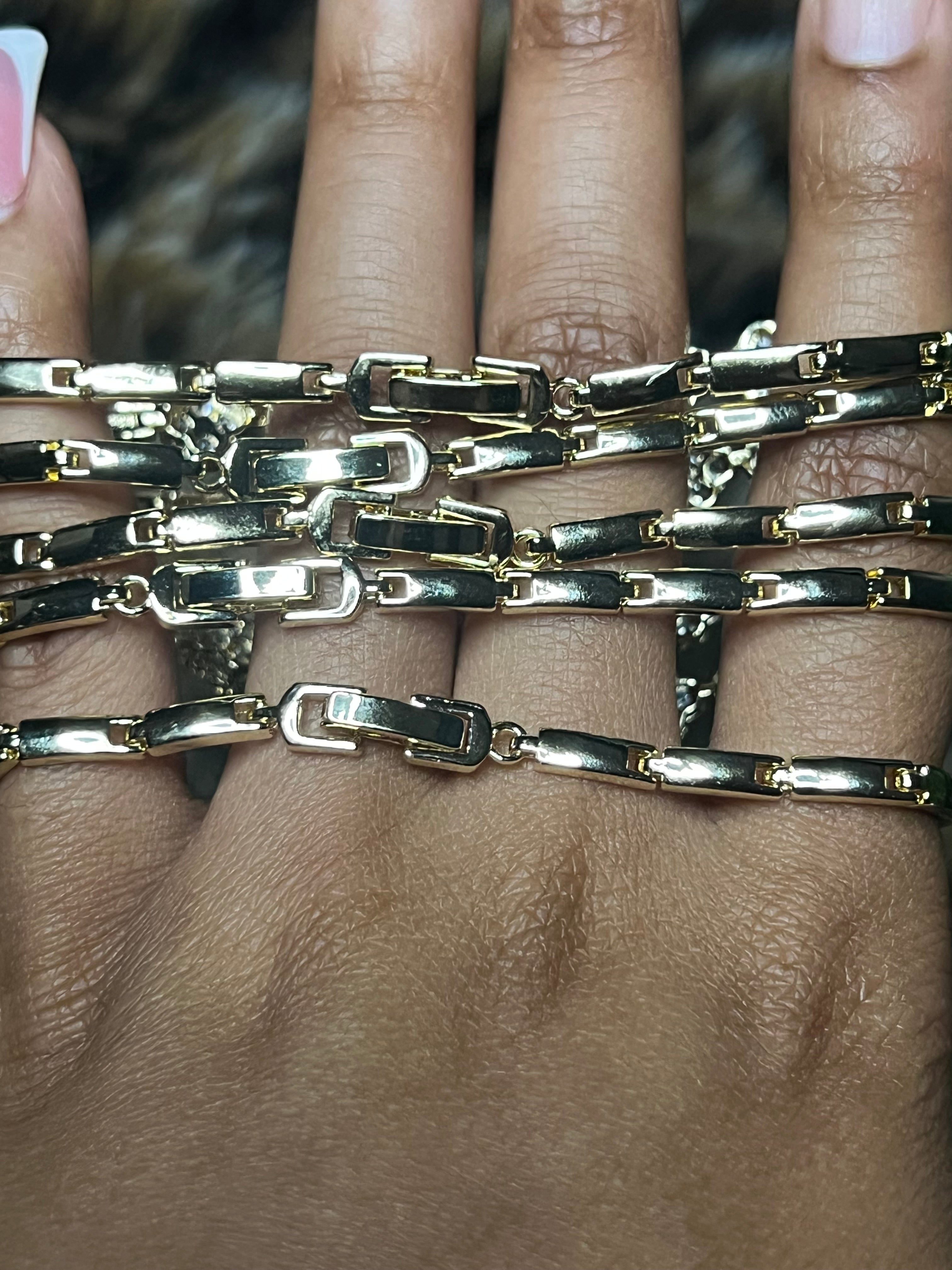 Bling Flower Bracelet