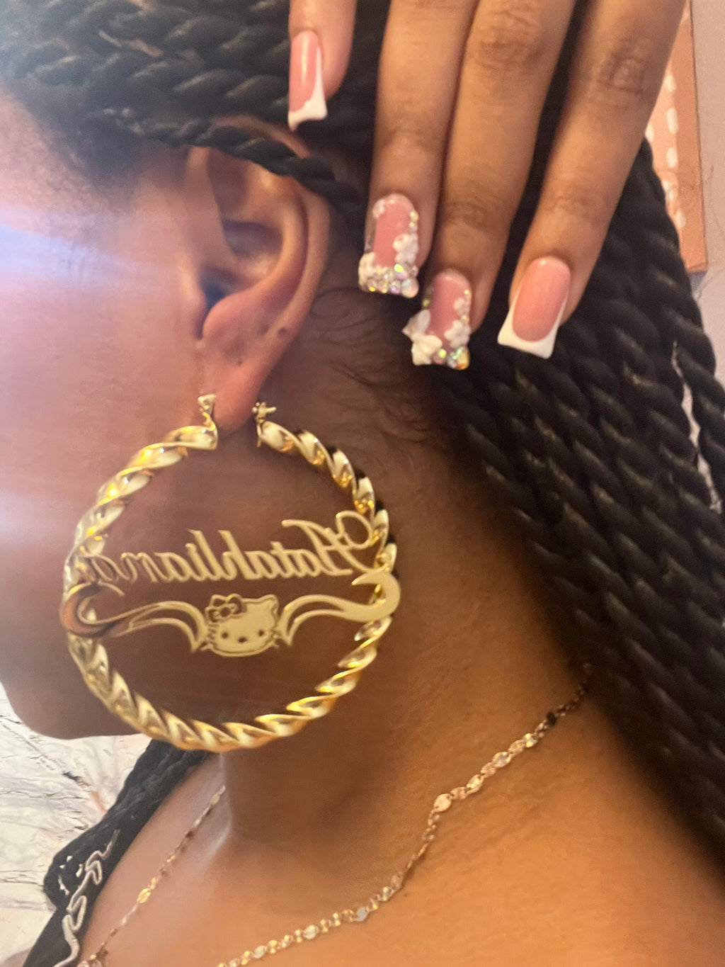 Custom HK or BOOP name hoops