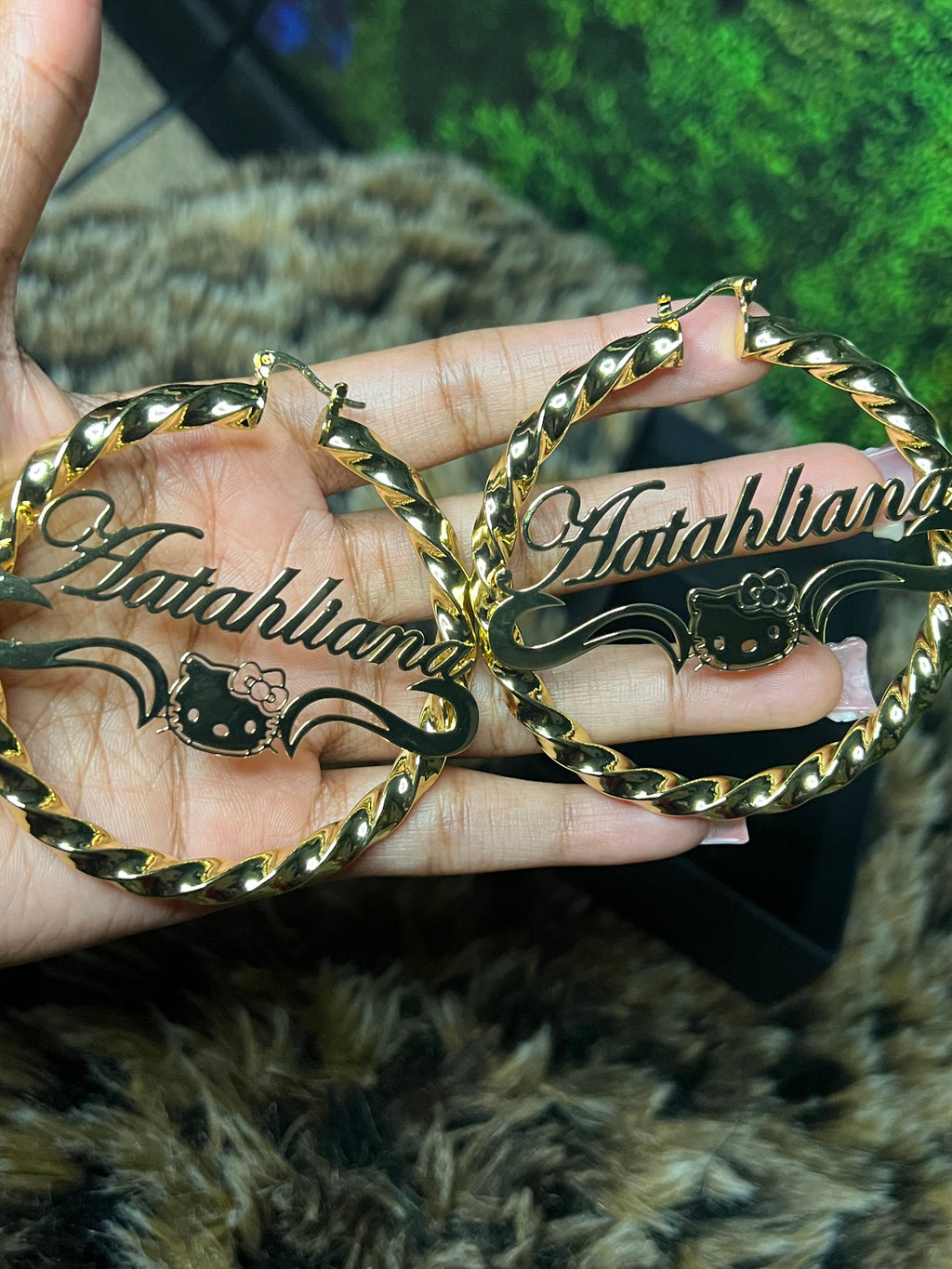 Custom HK or BOOP name hoops